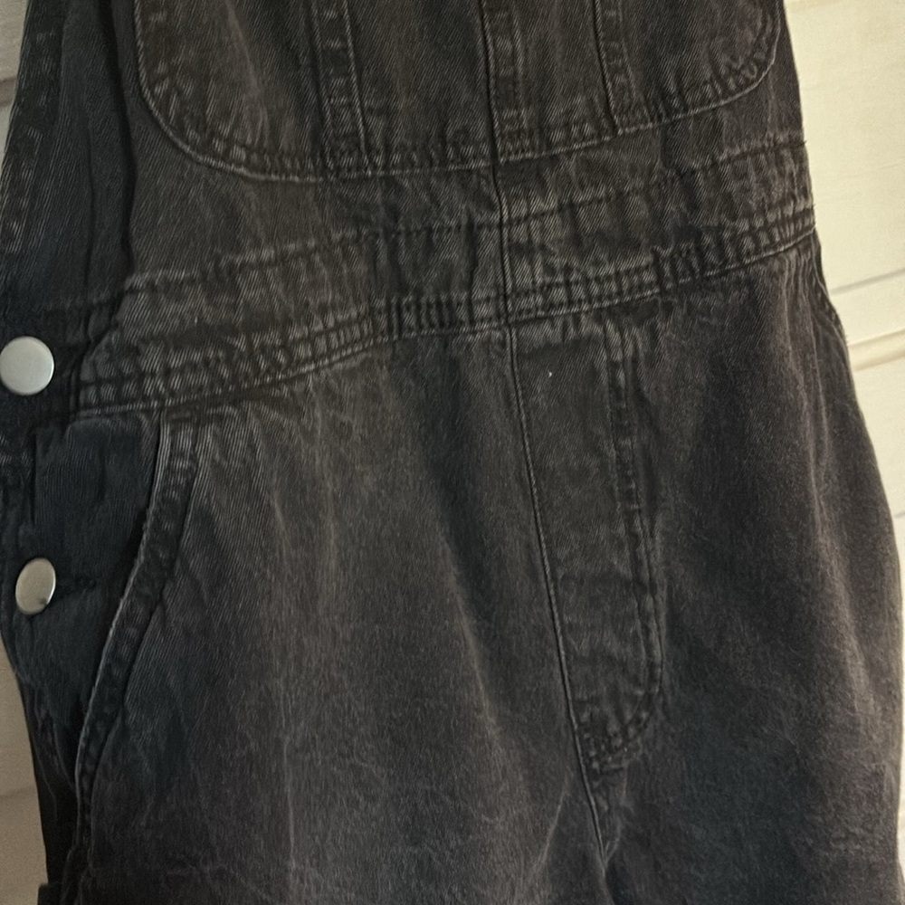 No Boundaries Black Denim Jacket - Picture 3 of 5